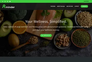 Screenshot of rminder.ge