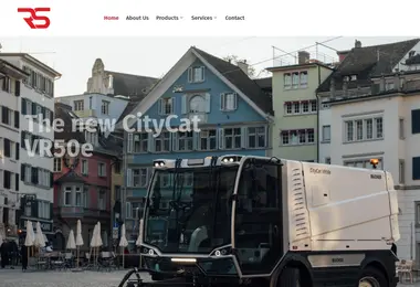 Screenshot of roadsweepers.ge