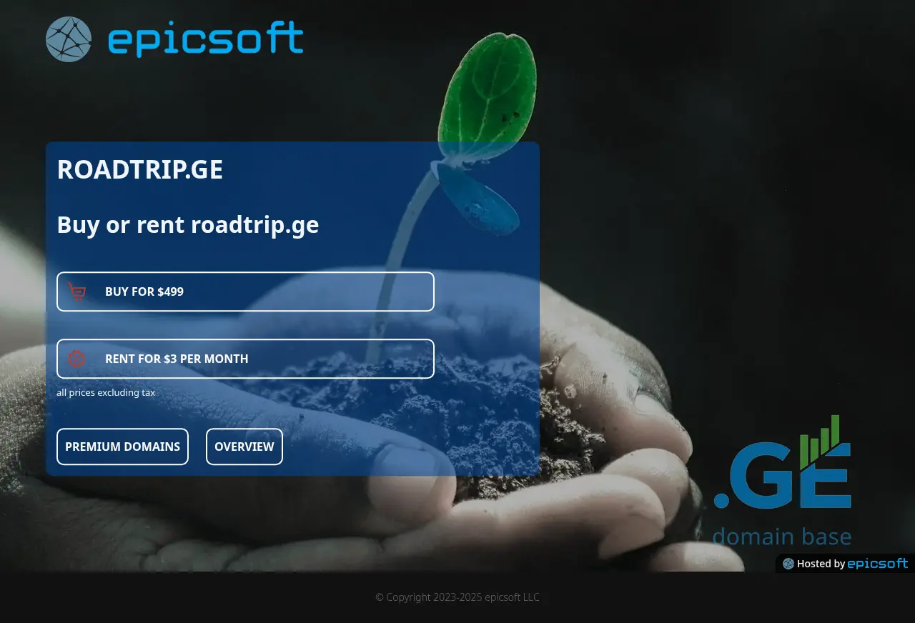 Screenshot of the site roadtrip.ge