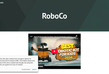 Screenshot of roboco.ge