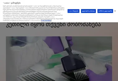 Screenshot of roche.ge