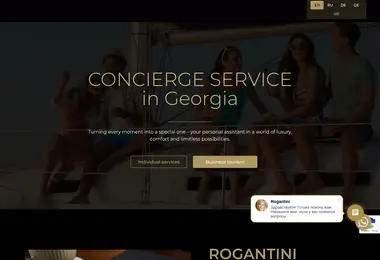 Screenshot of rogantini.ge