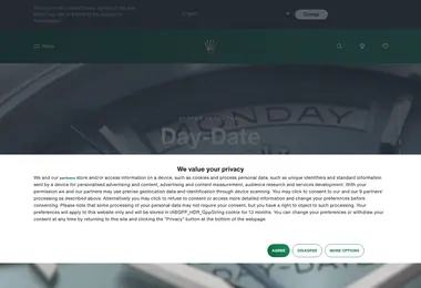 Screenshot of rolex.ge