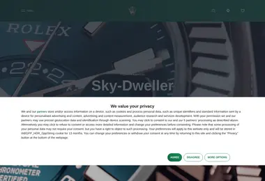 Screenshot of rolex.ge