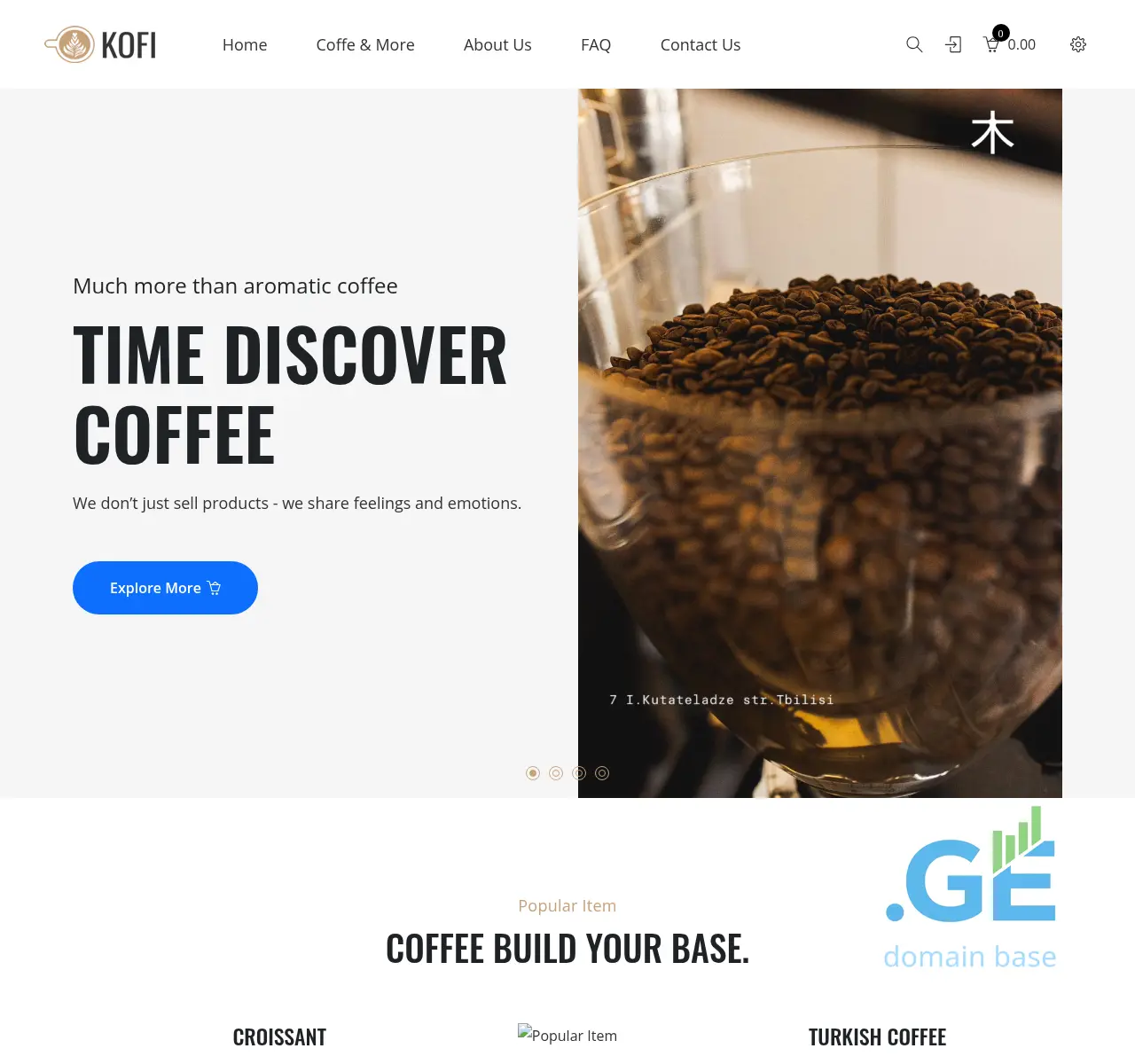 Screenshot of the site rootsconcept.ge at 2025-10-29