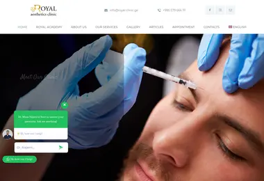 royal-clinic.ge-ის ეკრანის სურათი