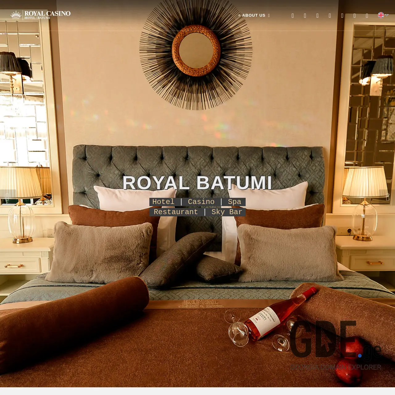 Screenshot of the site royalcasino.ge at 2025-12-11