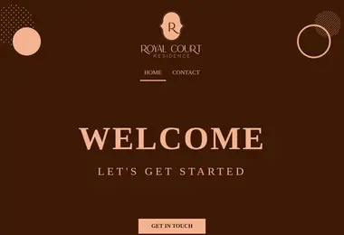 Screenshot of royalcourt.ge