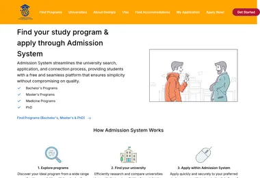 Screenshot of royaleducation.ge