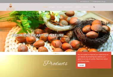 Скриншот royalnuts.com.ge