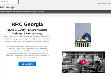 Скриншот rrc.com.ge
