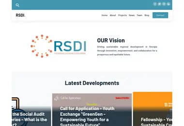 Скриншот rsdi.ge