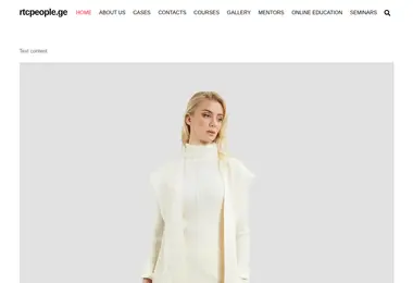 Screenshot of rtcpeople.ge