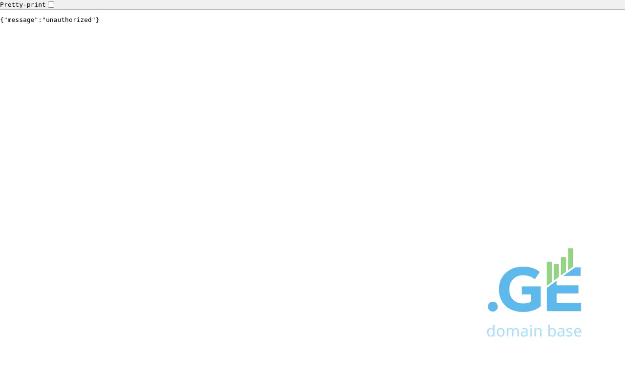 Screenshot of the site rtn.ge