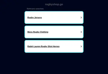 rugbyshop.ge-ის ეკრანის სურათი