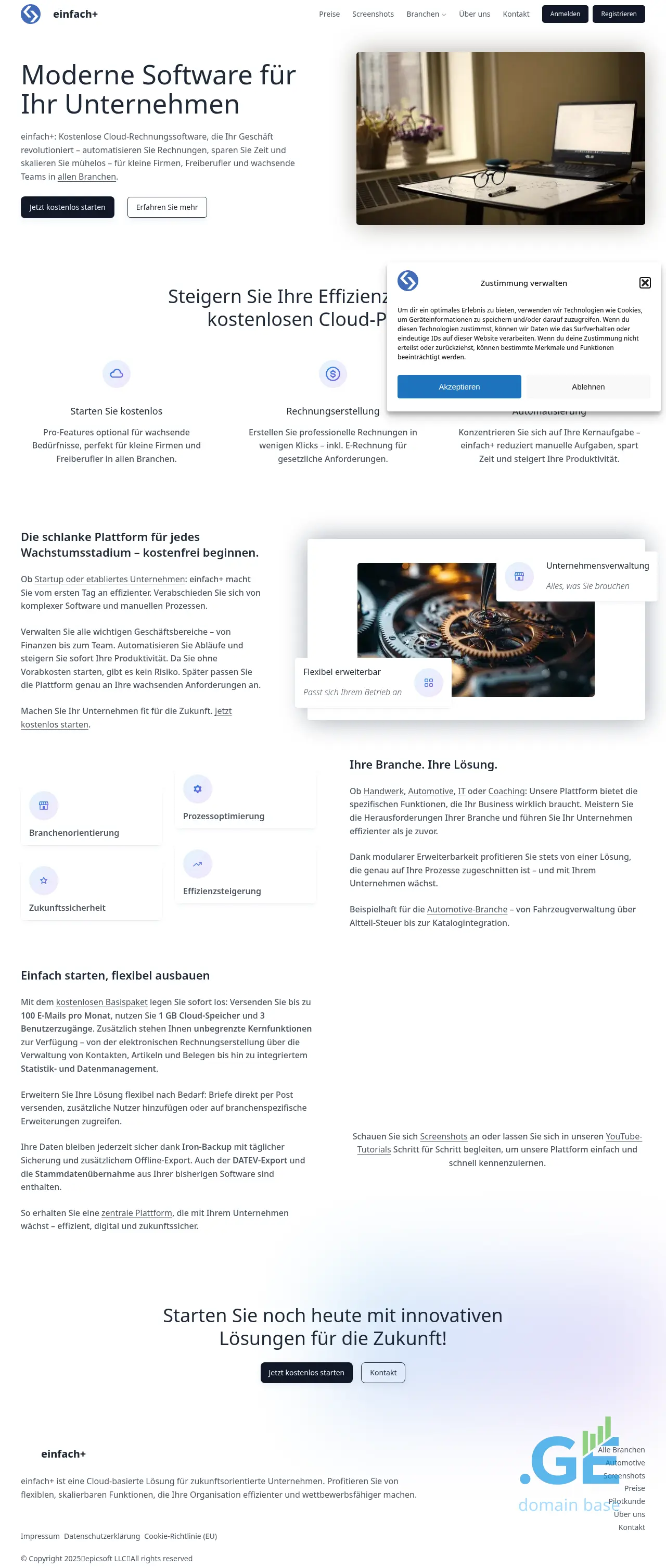 Screenshot of the site runic.ge
