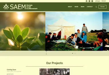 Screenshot of saem.ge