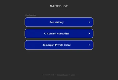 Скриншот saitebi.ge