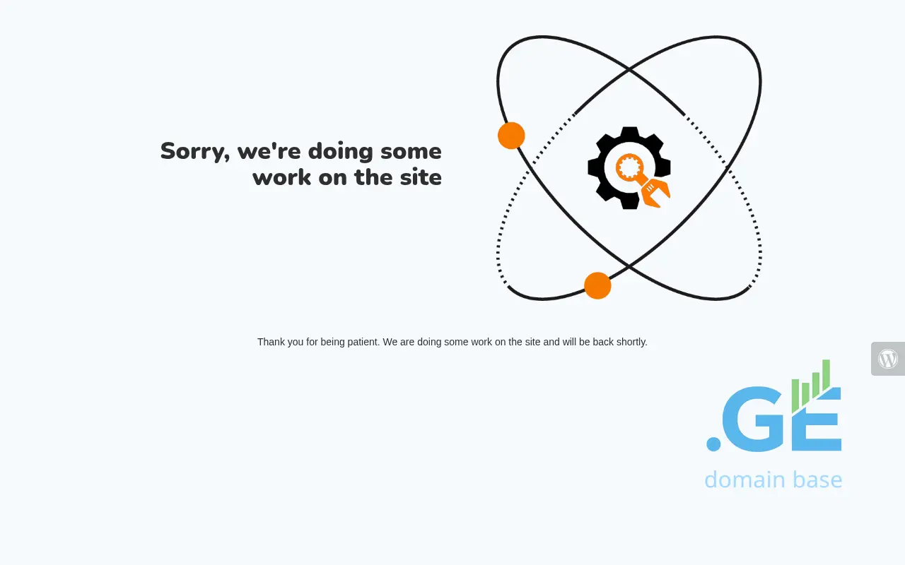 Screenshot of the site salemotion.ge