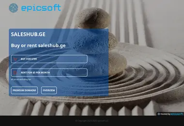 saleshub.ge-ის ეკრანის სურათი