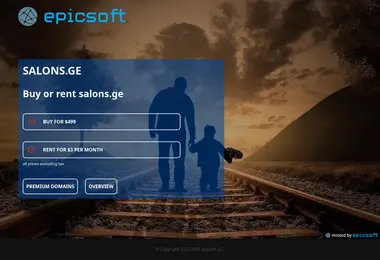 Screenshot of salons.ge