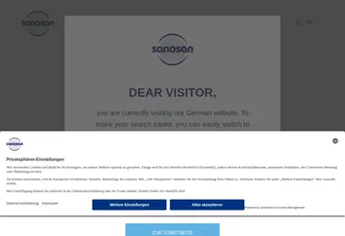sanosan.ge-ის ეკრანის სურათი