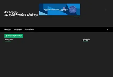 Screenshot of sasaxle.ge