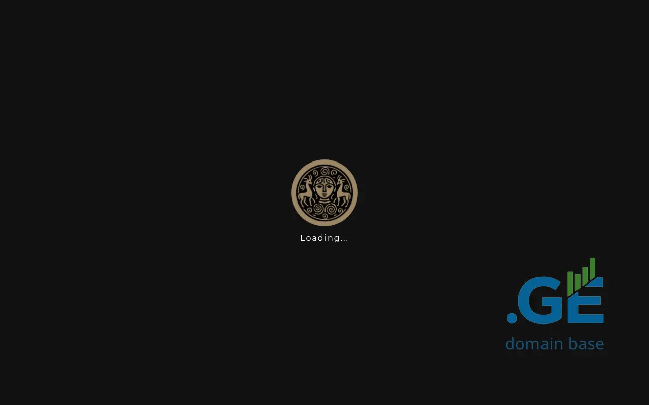 Screenshot of the site sasperia.ge