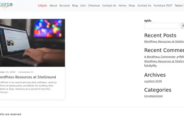 Screenshot of satavso.ge