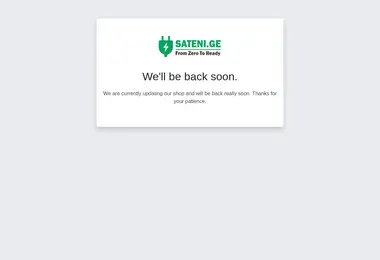 Скриншот sateni.ge