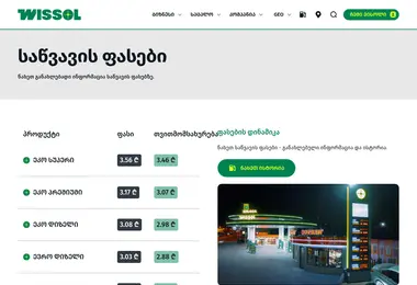Screenshot of satsvavi.ge