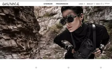 Скриншот sauvage.ge