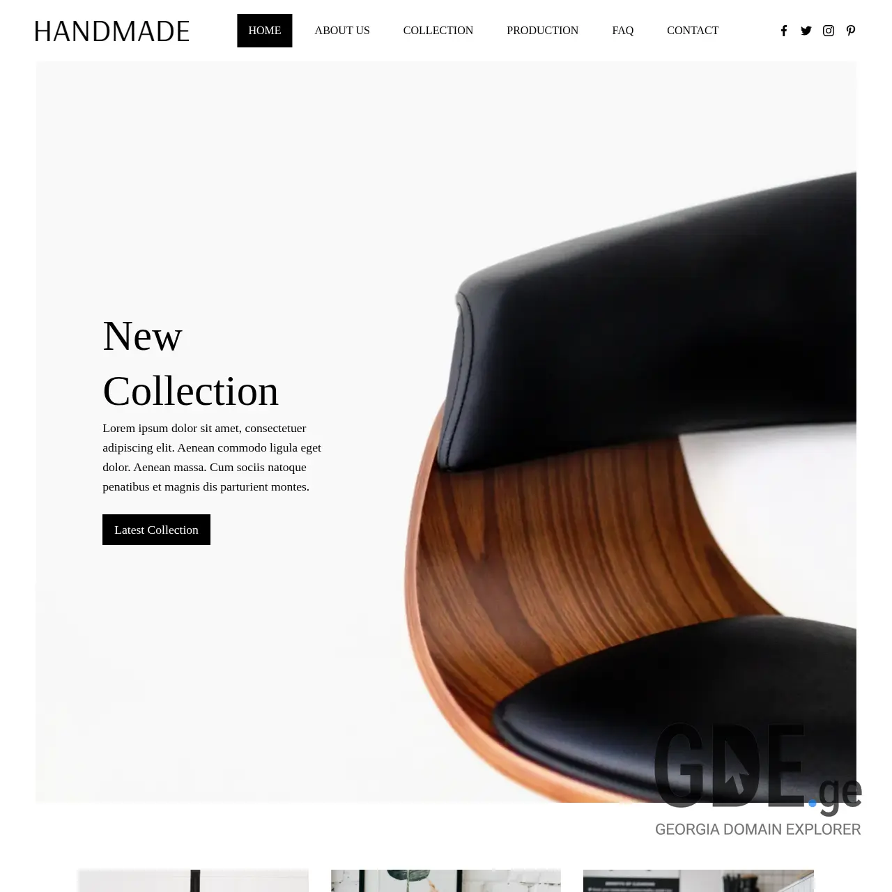 Screenshot of the site sawoli.ge at 2026-01-09