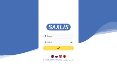 Скриншот saxlis.ge