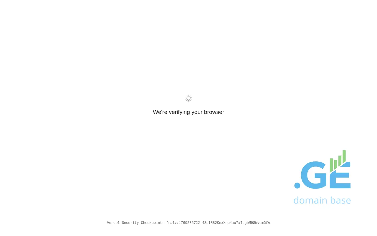 Screenshot of the site sbengineering.ge