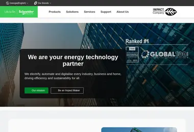 Скриншот schneider-electric.ge