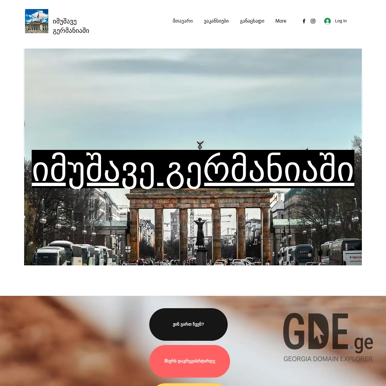 Screenshot of the site schnitzeljobs.ge at 2025-12-11