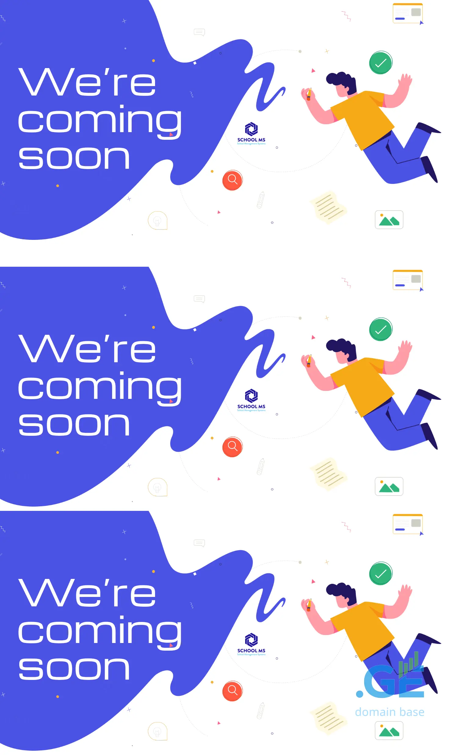 Screenshot of the site schoolms.ge