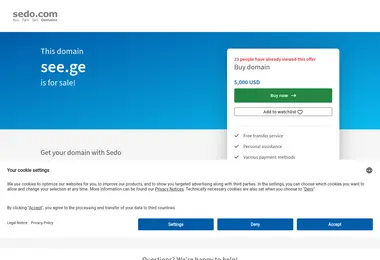 Скриншот see.ge