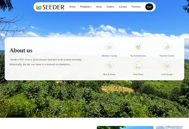 seeder.ge-ის ეკრანის სურათი