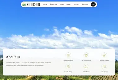 Screenshot of seeder.ge