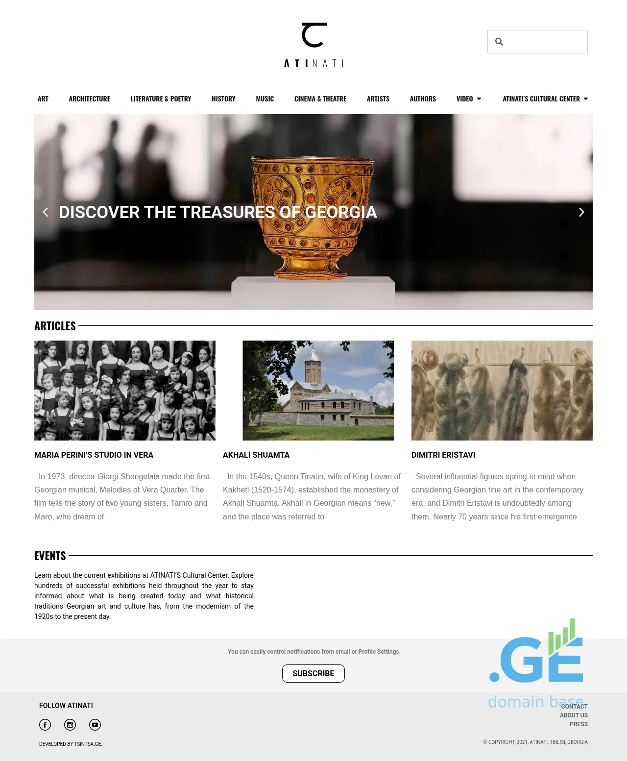 Screenshot of the site sellauto.ge