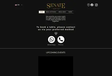 Скриншот senateclub.ge