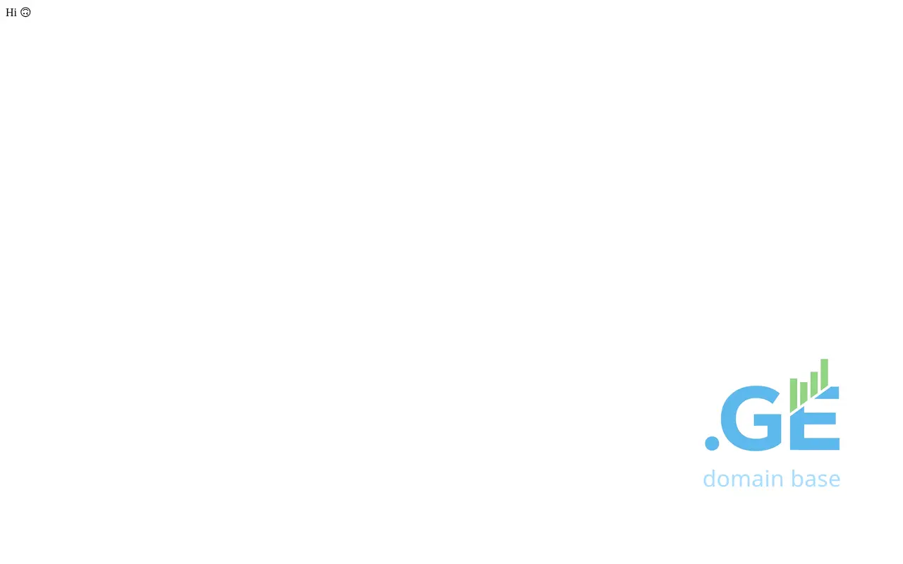 Screenshot of the site sergo.ge