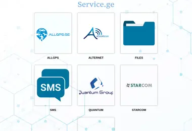Screenshot of service.ge