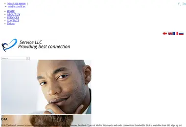 Screenshot of servicellc.ge