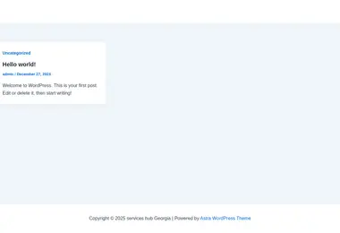 Screenshot of serviceshub.ge