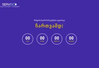 Screenshot of serviso.ge