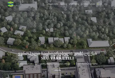 Screenshot of seudevelopment.ge