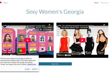Screenshot of sexy.ge